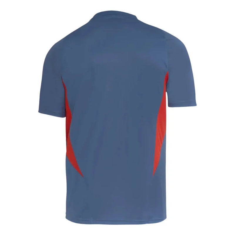 Camisa Cruzeiro 24/25 Treino Adidas Masculina - Azul+Vermelho