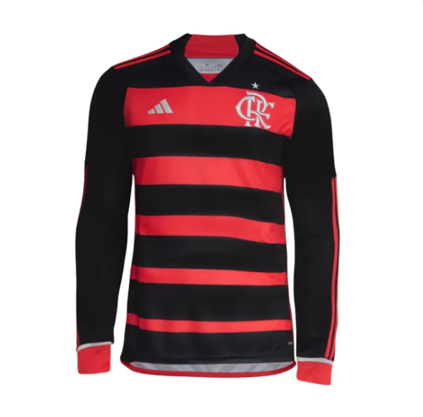 Camisa Manga Longa Masculina Flamengo