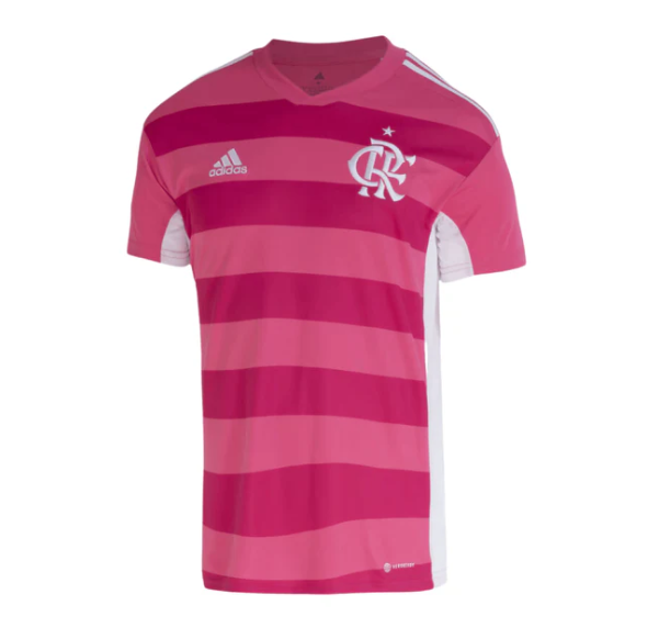 Camisa Masculina Flamengo Outubro Rosa 22|23