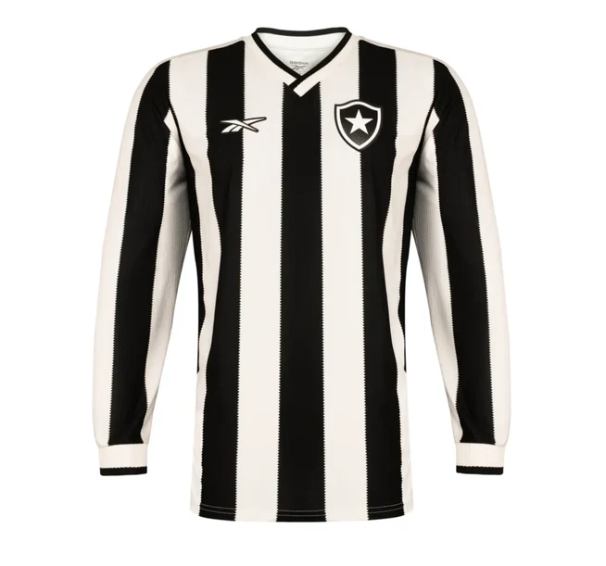 Camisa Manga Longa Masculina Botafogo