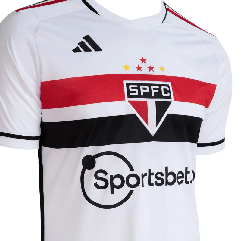 Camisa São Paulo I 2023/24 - Lançamento - Bassaga Imports