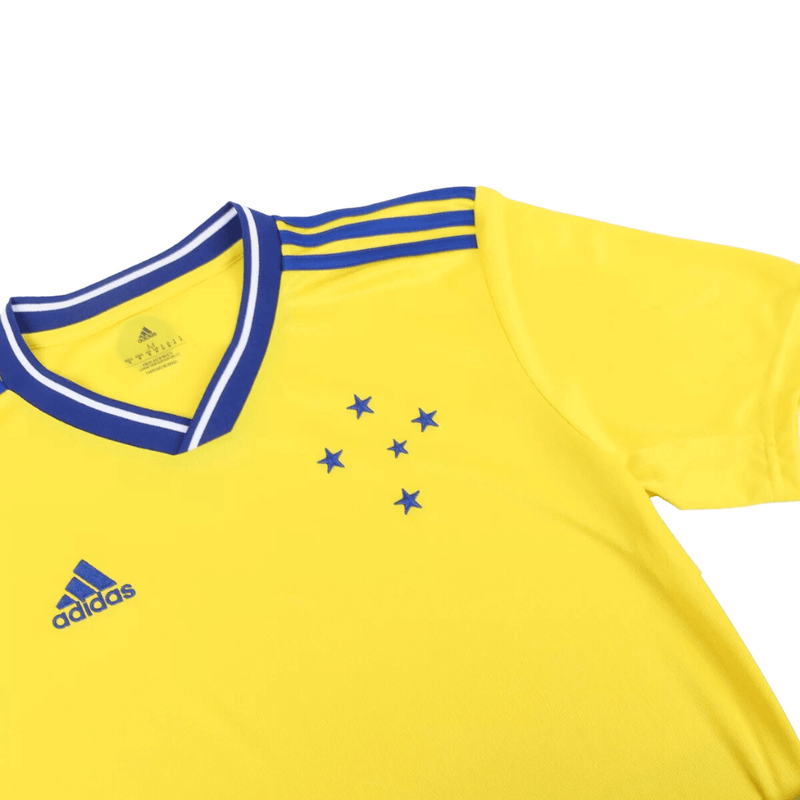 Camisa Cruzeiro 22/23 Torcedor Amarelo - Bassaga Imports