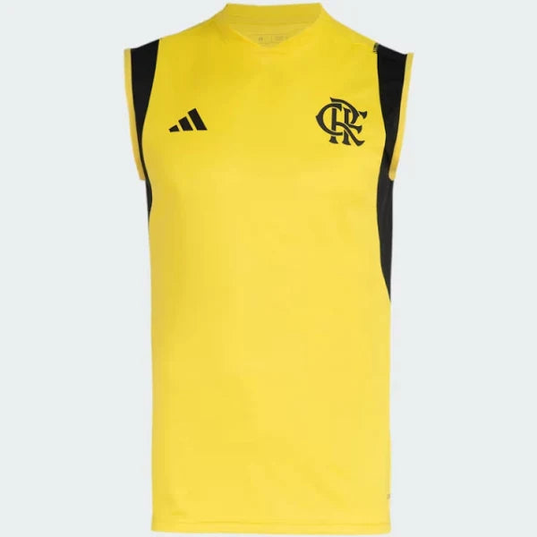 Regata Masculina Flamengo Treino Amarela